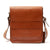 The Dust Company | Leather Messenger Brown Camden Collection