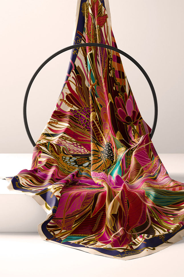 Fetolia | Medusa’s Flower – Fuchsia Scarf