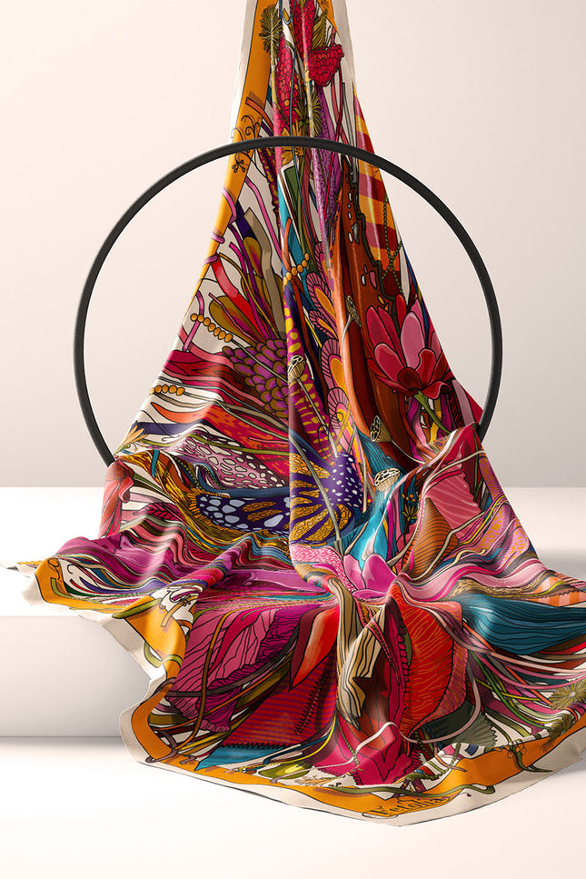 Fetolia | Medusa’s Flower – Orange Scarf