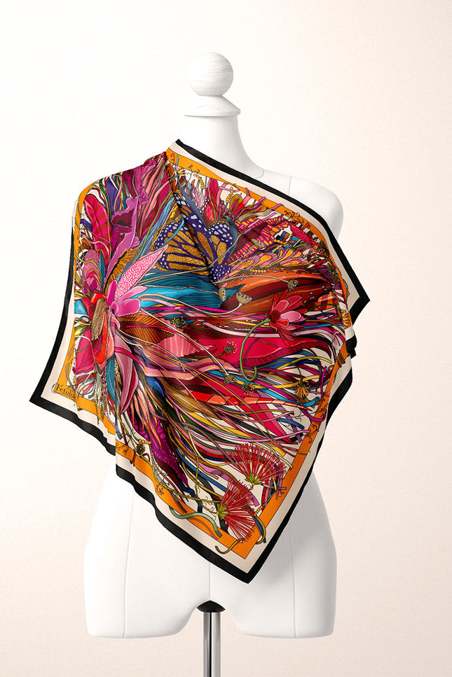 Fetolia | Medusa’s Flower – Orange Scarf