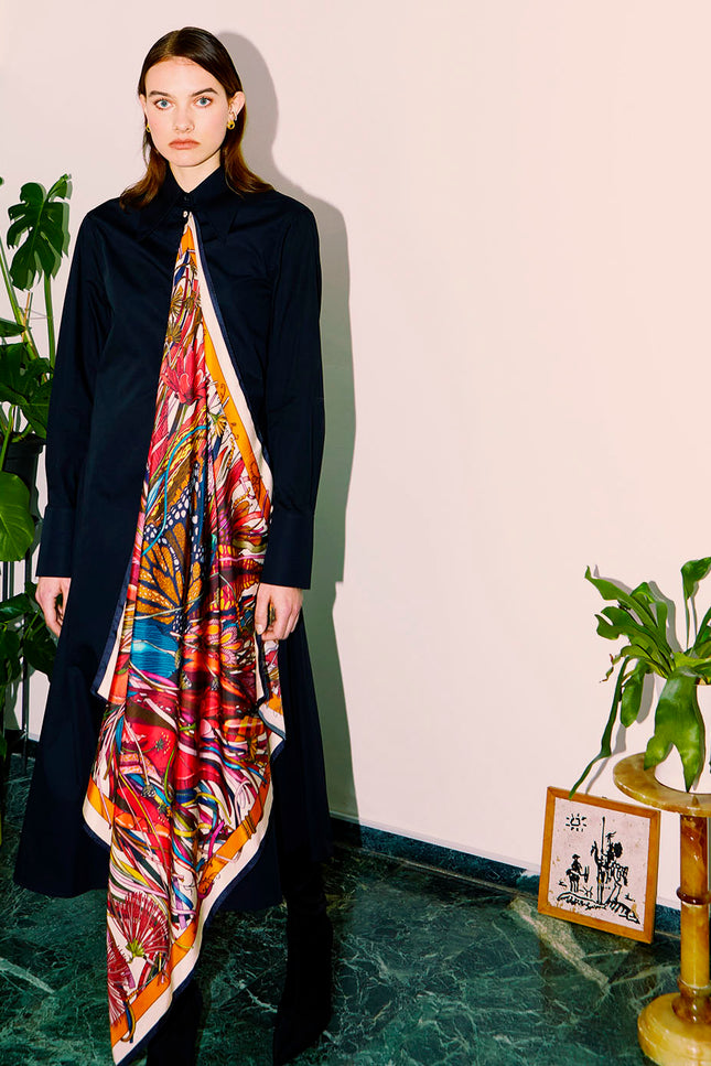 Fetolia | Medusa’s Flower – Orange Scarf
