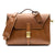 The Dust Company | Leather Briefcase Cuoio Brown
