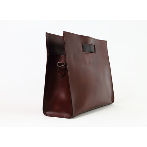 The Dust Company | Leather Tote In Vintage Havana