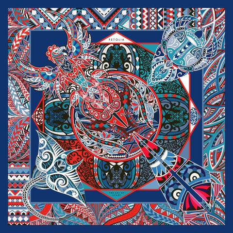 Fetolia | Power of Life – Navy Scarf