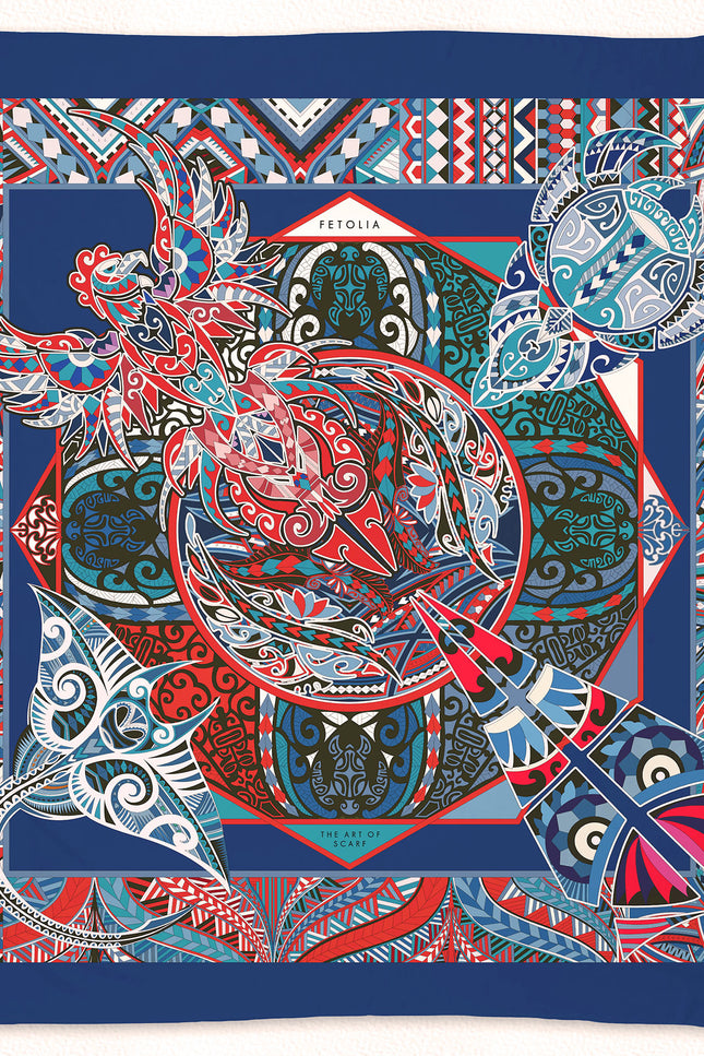 Fetolia | Power of Life – Navy Scarf