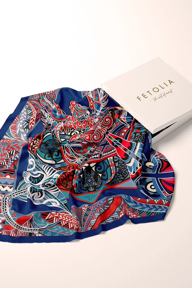 Fetolia | Power of Life – Navy Scarf