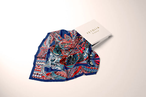 Fetolia | Power of Life – Navy Scarf