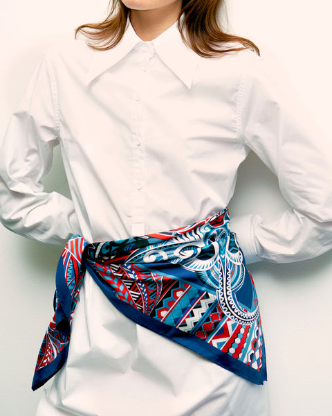 Fetolia | Power of Life – Navy Scarf