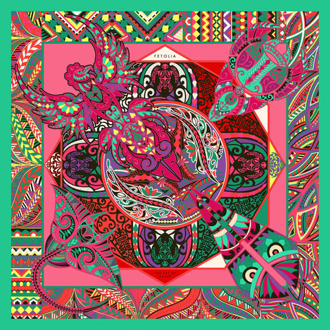 Fetolia | Power of Life – Green Scarf