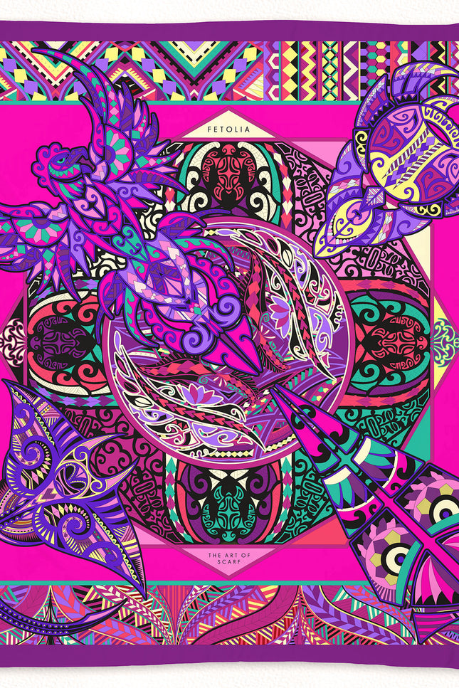 Fetolia | Power of Life – Purple Scarf