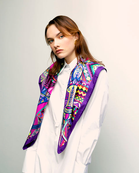 Fetolia | Power of Life – Purple Scarf