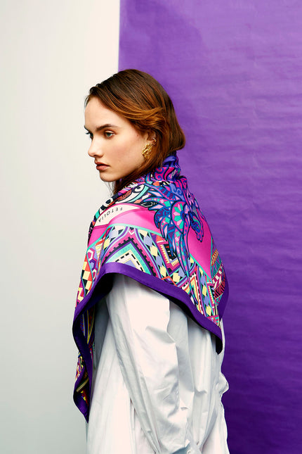 Fetolia | Power of Life – Purple Scarf