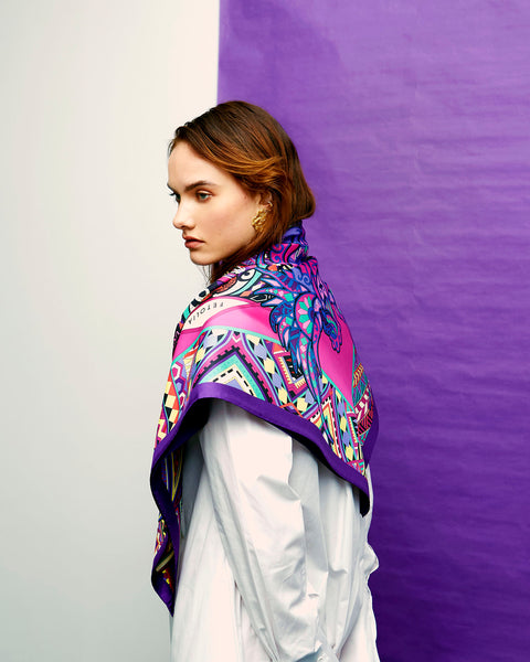 Fetolia | Power of Life – Purple Scarf