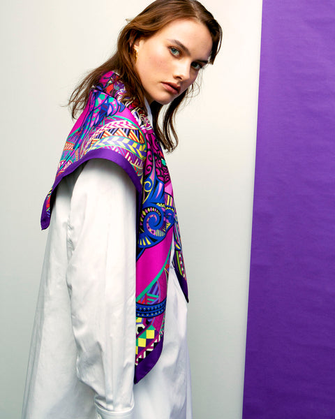 Fetolia | Power of Life – Purple Scarf