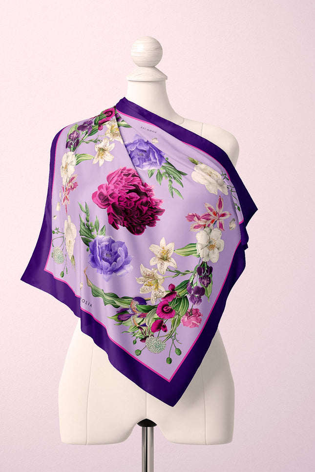 Fetolia | Secret Garden – Blue Pink Scarf