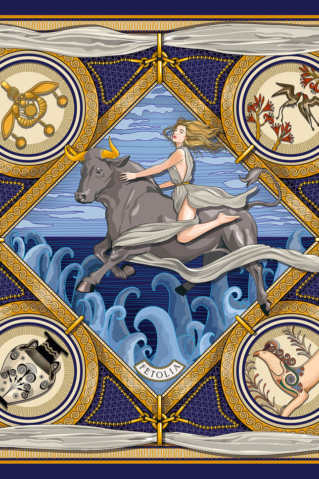 Fetolia | The Abduction of Europa – Blue Scarf