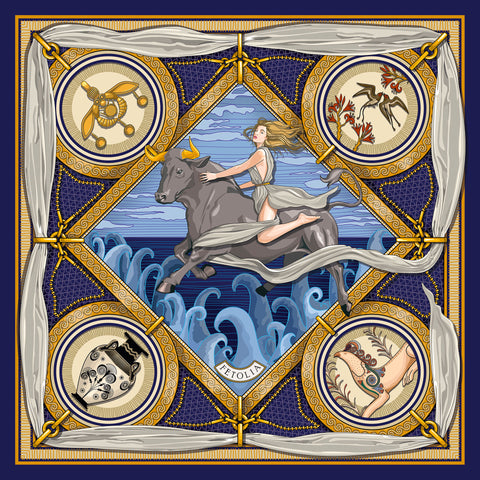 Fetolia | The Abduction of Europa – Blue Scarf