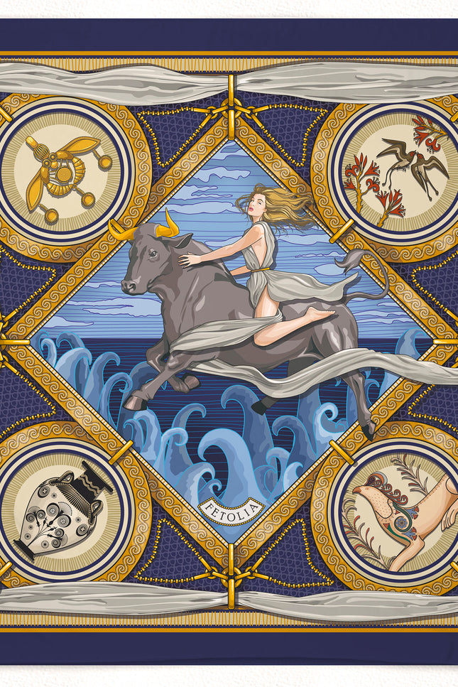Fetolia | The Abduction of Europa – Blue Scarf