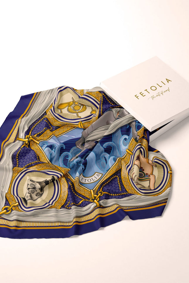 Fetolia | The Abduction of Europa – Blue Scarf
