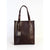 The Dust Company | Leather Tote In Cuoio Havana