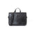 The Dust Company | Leather Messenger In Cuoio Black